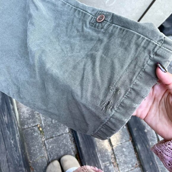 Vintage Khaki Green Cargo Pants - Picture 5 of 6